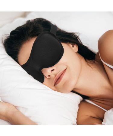 FRCOLOR 3D Sleeping Eye Mask 3D Stereo Goggles Miss Rebound Memory Foam Easy to Carry Contoured Cup Mask - Buy Online on GoSupps.com