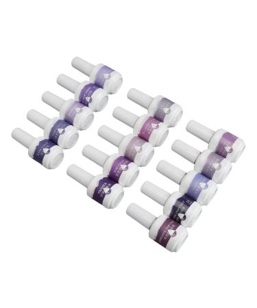 15pcs x 15ml Gel Nail Polish Set with Base Coat Top Coat Primer - Nail Reinforcement Gel for Novice Nail Artist Wide Range Of Applications