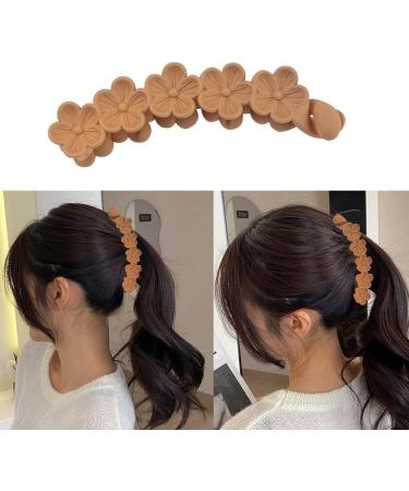 3 Pieces Banana Hair Clips Nonslip Fish Combs Plastic Banana Classic Hair Clips Stong Hold Banana Clip French Barrettes Hair Accessories for Women and Girls - Buy Online on GoSupps.com