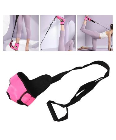 Adjustable Foot Stretching Belt - Elastic & Breathable Leg Stretch Device for Muscle Relaxation | Portable Red Exercise Belt - Buy Online on GoSupps.com