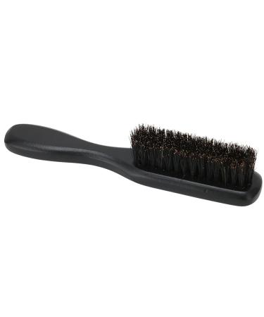 Beard Care Brush | Wooden Handle Beard Brush for Men | Black Bristles Hair Comb - Buy Online on GoSupps.com