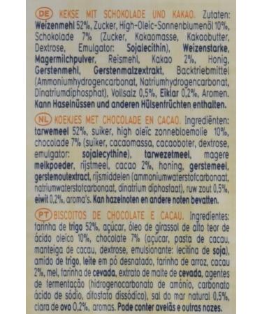  Galbusera Galbusera Magretti Chocolate Butter Cookies 160g - Buy Online on GoSupps.com