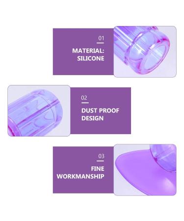 Lurrose Gel Nail Polish Children's Suit | 6PC Transparent Silicone Nail Art Stamper | DIY Nail Art Tools & Decorative Accessories - Buy Online on GoSupps.com