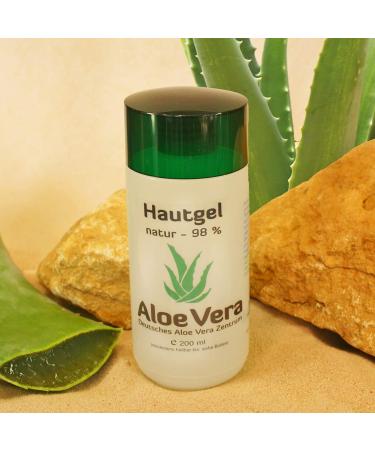 Aloe Vera Gel 98% - 2x200ml Pure Skin Gel | Dr. KIM BEISEL German Aloe Vera Center - International Shipping Available - Buy Online on GoSupps.com