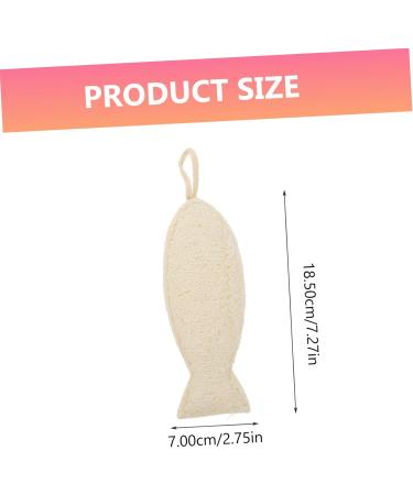 MILISTEN Loofah Bath Ball & Towel | Kids Bath Scrubber & Shower Toy | Vegetable Scrubber for All Ages | 1 Count - Buy Online on GoSupps.com