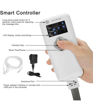 Semme Electrical Head Massage Device - Humanized Design for Home Relaxation | Vibration Helmet for Brain Voltage Massage & Health Benefits - Buy Online on GoSupps.com