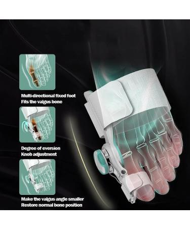 ZIROXI Bunion Corrector with Angle Adjustment Knob for Hallux Valgus Relief - Buy Online on GoSupps.com