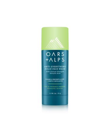 Oars + Alps Anti-Everything Solid Face Wash 1.1 Oz