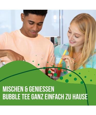 Inspire Food Bubble Tea Pearl Set - 3-Pack Popping Boba | Vegan & Gluten-Free Strawberry Mango Green Apple Tapioca Pearls - 450g Each - Buy Online on GoSupps.com