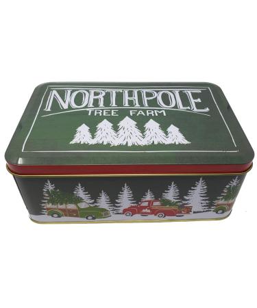 Jane Parker Fruitcake 1 lb Loaf in Holiday Tin - Classic Light Fruit Cake - Buy Online on GoSupps.com