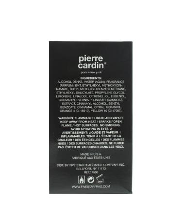PIERRE CARDIN FOR MEN eau de cologne spray vaporisateur 2.8 Oz - Buy Online on GoSupps.com