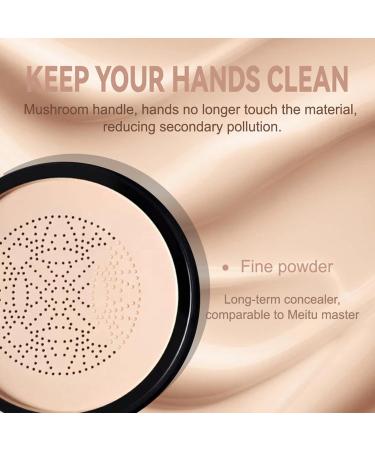 BB Cream Moisturizing Foundation Air Cushion Mushroom Head | Air Cushion Moisturizing Foundation for Face BB Cream Foundation Full Coverage Foundation for Face - Buy Online on GoSupps.com