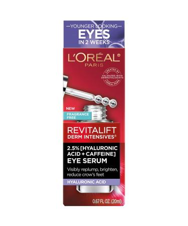 Revitalift Hyaluronic Acid + Caffeine Eye Serum | L'Oreal Paris Anti-Aging Moisturizer Sample - Buy Online on GoSupps.com