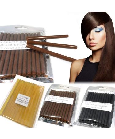Buy Remyhaar.eu 7mm Keratin Sticks for Hair Extensions - 12 Blonde Glue Sticks for Bonding - Ideal for Small Keratin Pistols - Buy Online on GoSupps.com