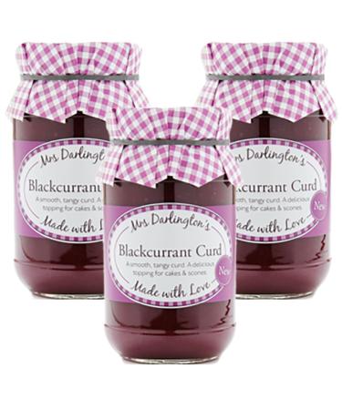 Mrs Darlington's Blackcurrant Curd - 320g - Pack of 3