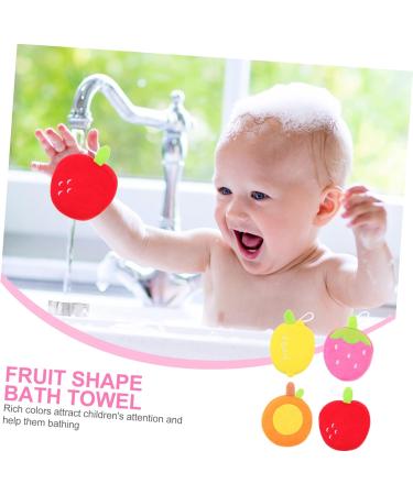 Shop Hemoton 4pcs Animal Bath Towels & Loofah Sponges - Soft Scrubber for Kids & Adults - Assorted Colors - Perfect for Bathing & Cleaning - Buy Online on GoSupps.com