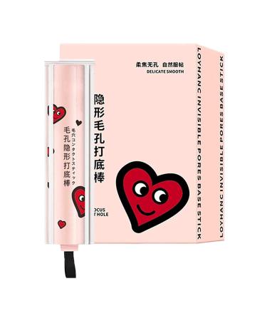 DUBUSH 2023 New Arrival Magic Pore Wipe Waterproof Face Primer Stick Primer Matte Makeup Blur Stick Base Moisturizing Makeup Face Glitter Stick