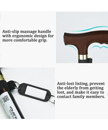 Lightweight Walking Stick for Men & Women Adjustable & Durable for Portable Travel Balancing Mobility Aid Sleek Ergonomic & Comfortable Hand - Buy Online on GoSupps.com