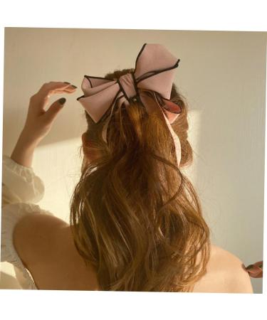 Beatifufu 1pc Bow Banana Clips Accesorios Para Attractive Hair Clip Hair Clickers Hair Barette Ponytail Holder No Tight-fitting Hair Clip Hairplop Hair Barrettes Purple Bracelet Jelly Fabric - Buy Online on GoSupps.com