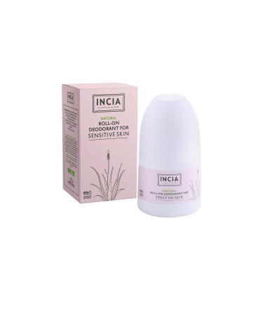 Incia Natural Deodorant | Vegan | Aluminum Free Deodorant for Men and Women | Fresh |Cruelty Free Paraben Free Natural Fragrance (Sensetive Pack of 1) Sensitive 1.76 Fl Oz (Pack of 1)