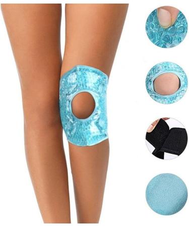 Gel Pack for Wrist Knee Ankle Foot Hand Ice Wrap Reusable Hot Cold Compress Pad Cooling Bead Gel Pack for Injury Pain Relief sky blue - Buy Online on GoSupps.com