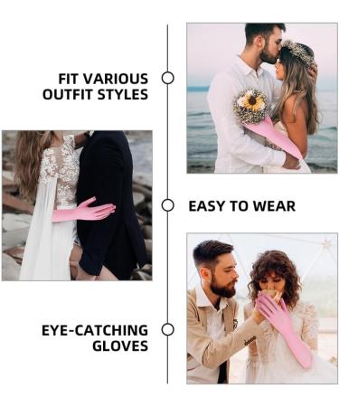 CALLARON 2 Pairs Evening Party Gloves Decorative Gloves Stretchy Gloves Opera Gloves for Women - Buy Online on GoSupps.com