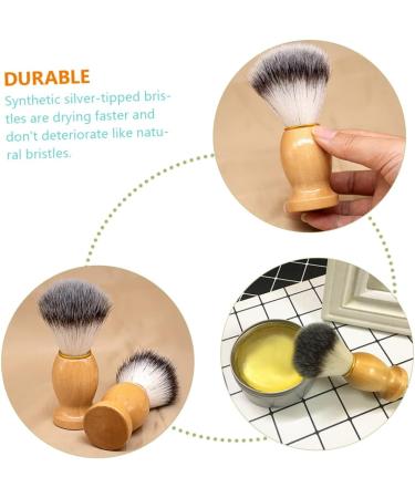 Buy Beaupretty 8-Piece Shaving Brush Set - Men's Razor Soap Brushes & Accessories for Perfect Shaving | Portable Nylon Wool Shaving Tools - Buy Online on GoSupps.com