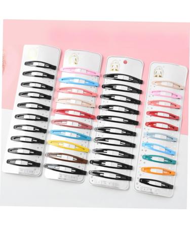 Beaupretty Accessories hair clips for kids black hair clip black barrettes bangs hair clip Pure Color Barrettes Kids Barrettes Girls Snap Hairpins child hair accessories Kids - Buy Online on GoSupps.com