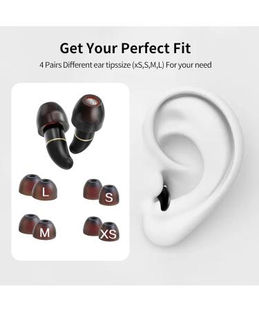 Noise Cancelling Ear Plugs for Sleeping - 32dB Soft Silicone Reusable Hearing Protection | Study Travel Work | 4 Sizes (XS S L XL - Buy Online on GoSupps.com