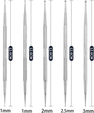 5-Piece Acupuncture & Acupressure Pen Set for Scarring Massage - Meridian Therapy Tools - International Shipping - Buy Online on GoSupps.com