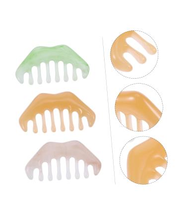 Plafope 3-Piece Massage Comb Set | Gua Sha Schabassage Tool for Scalp & Hair Health - Shop Internationally! - Buy Online on GoSupps.com