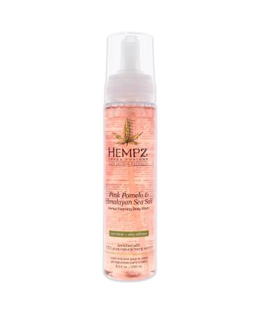 Hempz Pink Pomelo & Himalayan Sea Salt Herbal Foaming Body Wash 8.5 oz. Aloe Vera 8.5 Fl Oz (Pack of 1)