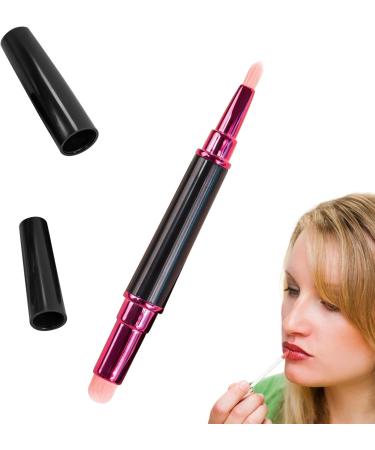 Lipstick Blending Brush Head Makeup Brush Portable Lip Brush Makeup Brush For Lipstick Application Lipstick Brush With Protective Round And Flat Head Makeup Brush - Buy Online on GoSupps.com