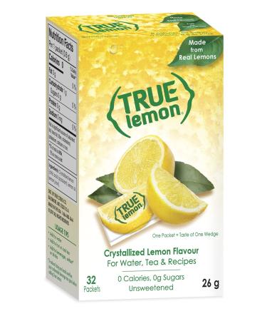 TRUE CITRUS Lemon Beverage Powder 32-Count 25.8G