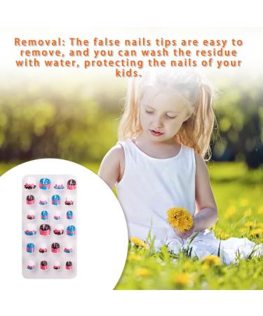 dijiusidy 1 Set Christmas Nail Wraps Cartoons Style Decor Adorable False Fingernails Children Removable Art Decals DIY Manicure PNT-16-13 - Buy Online on GoSupps.com