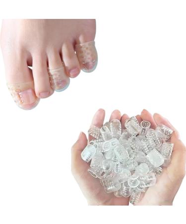 Silicone Pinky Toe Protectors - 20 Pack Gel Sleeves for Runners & Blisters - Universal Fit for Men & Women - Buy Online on GoSupps.com