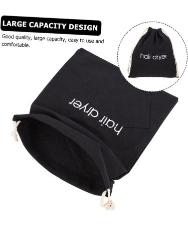 WOONEKY 2pcs Hair Dryer Storage Bag Mini Hair Dryer Hairdryer Storage Travel Toiletry Bag Hair Bag Fabric 33.00X30.00X0.50CM As Shown 1 - Buy Online on GoSupps.com