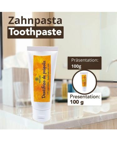 Natural Fluoride-Free Toothpaste 100g with Propolis for Gum Regeneration & Tooth Remineralization - Anti-Caries Solution - Buy Online on GoSupps.com