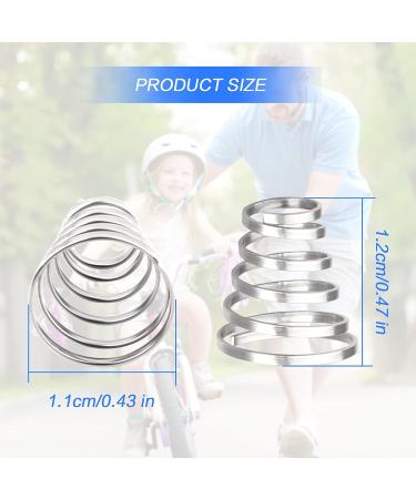 Shisheng Bicycle Quick Tensioner Springs - 20 Pack Stainless Steel 11x12mm Feather Replacement Springs for Bikes - Buy Online on GoSupps.com
