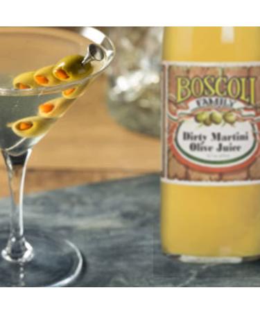 Boscoli Dirty Martini Olive Juice 2-Pack - Premium Mix for Perfect Cocktails - Buy Online on GoSupps.com