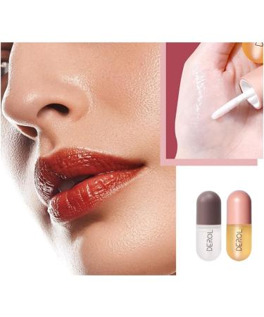 Lip Plumper Natural Lip Plumper Natural Lip Plumper and Lip Care Serum Double Effect Lip Plumper Lip Enhancer Lip Care Serum Lip Plumper Lip Enhancer Lip Plumper Set Lip Plumping Balm Lip Plumping Gloss Day Ues And Night Ues Set (2PCS) 1 count (Pack of 2) - Buy Online on GoSupps.com