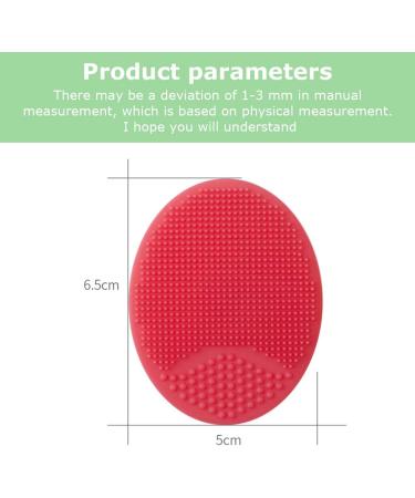 Benkeg Facial Brush 4 Pcs Facial Brush Cleaning Pad Silicone Pore Cleaning Pad Acne Removal Facial Brush Tool Baby Shower Brush Colours Alloy - Buy Online on GoSupps.com