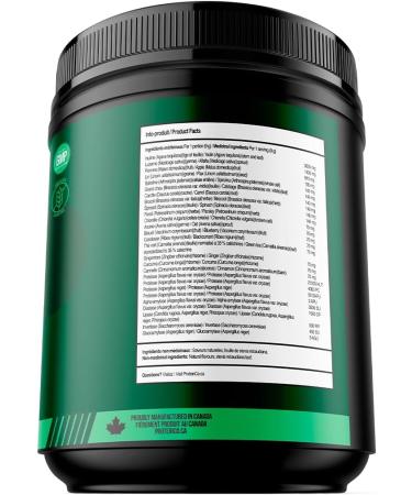 ProteinCo | Pure Greens | Superfood Powder | Antioxydant | Stevia | 300g (Tropical Mix) - Buy Online on GoSupps.com