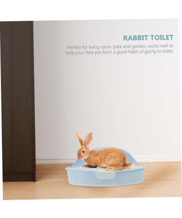 COSMEVIVI Box Rabbit Toilet Pet Training Corner Pet Supply Bunny Toilet Pet Pee Toilet Small Pet Toilet Rabbit Potty Pet Drawer Potty Pet Litter Tray Little Pig Pee Toilet Pet Potty 25X19X10CM Blue - Buy Online on GoSupps.com