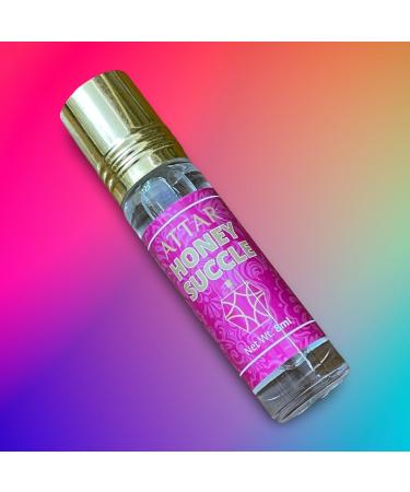 Honey Suckle Natural Perfume Oil Attar For long Lasting With Easy Apply Roll On For Men And Women - 8 ML (Pack Of 1) - Buy Online on GoSupps.com
