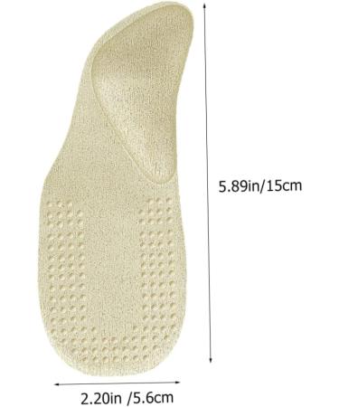FOMIYES 3 Pairs Orthotic Insoles - Supportive Arch Inserts & Heel Protectors for High Heels - Gel Heel Pads & Anti-Skid Insole Grips - Buy Online on GoSupps.com