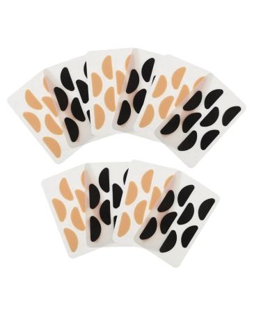 Gleavi glasses 40 pairs of Eva sponge-nose pads Anti-by-compatible glass nose pads Glass-nose pads Self-adhesive foam sponge silicone gel glasses pad sponge glasses pad glue