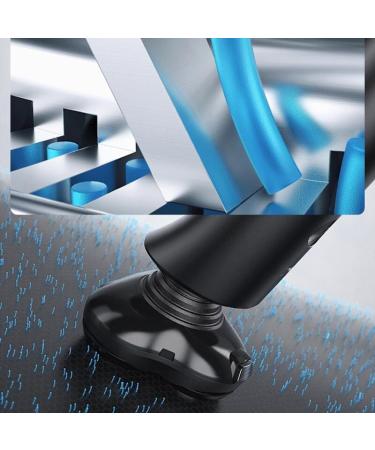 Head Shaver for Men - Rechargeable Waterproof Electric Shaver & Beard Trimmer | Dry & Wet Shaving Fast Charging Black - Buy Online on GoSupps.com