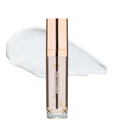 eyeNlip Salmon Peptide Eye Cream 1.18 fl oz - Daily Lightweight Cream with Niacinamide and Nutrition-Rich Complex for a Refreshed Under-Eye Look, Korean Skincare Routine