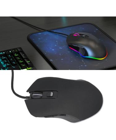 Radiant 6D Wired Mouse Multicolor RGB Glow for Office Gaming Stunning USB Desktop Mouse Corded for Home Office Gaming Adventure Multi Hue Play Game Mice (RGB) RGB Black - Buy Online on GoSupps.com